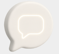 Get support 3D chat bubble